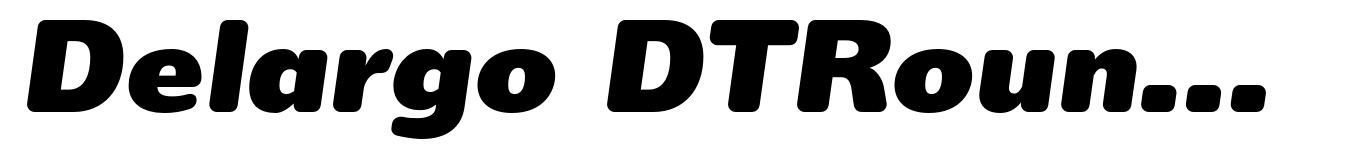 Delargo DTRounded-Black Ita